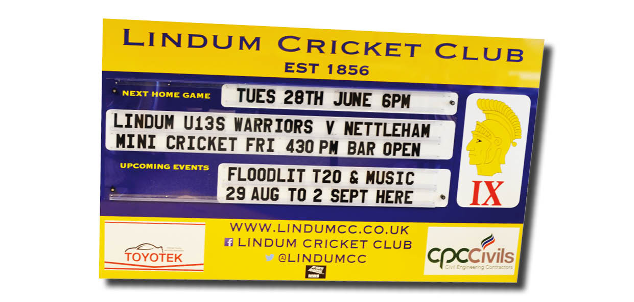 lindum cricket club web